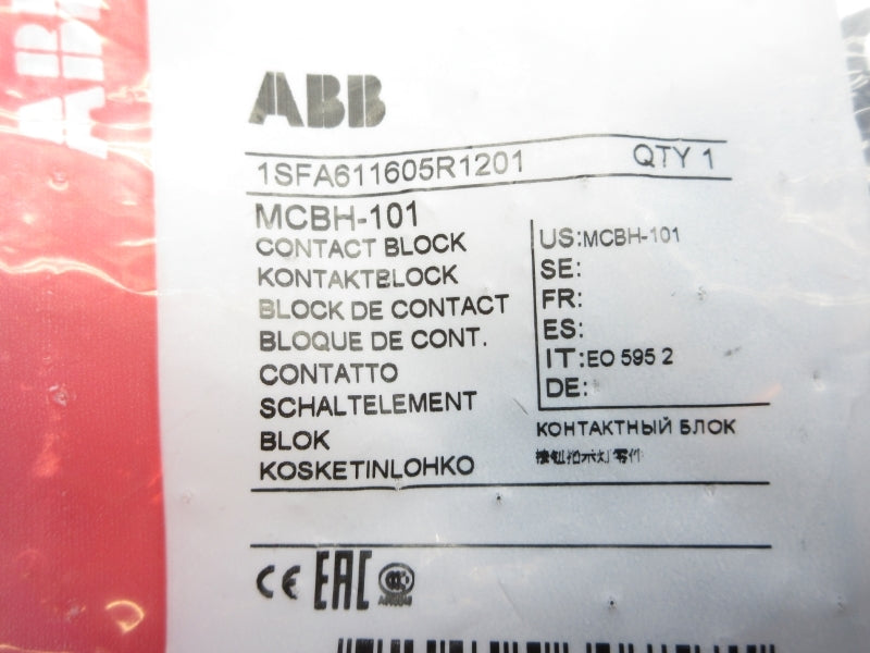 ABB 1SFA611605R1201 MCBH-101 NSMP