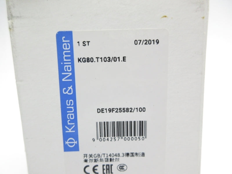 KRAUS&NAIMER KG80.T103/01.E NSMP
