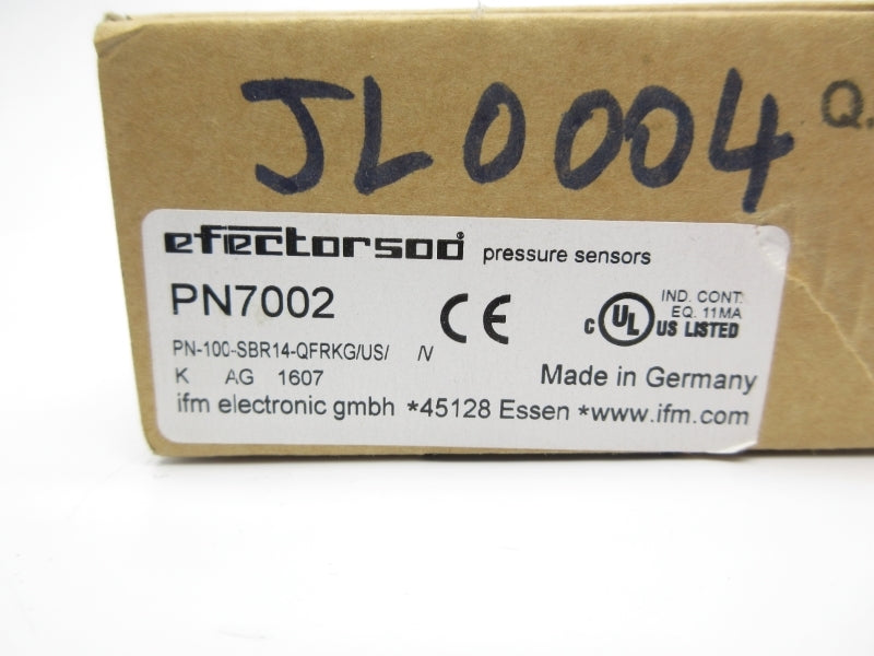 IFM EFECTOR PN-100-SBR14-QFRKG/US/V PN7002 18-36VDC NSMP