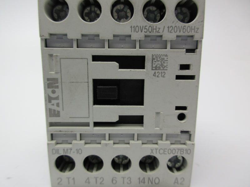 EATON XTCE007B10 DILM7-10 110/120V NSNP