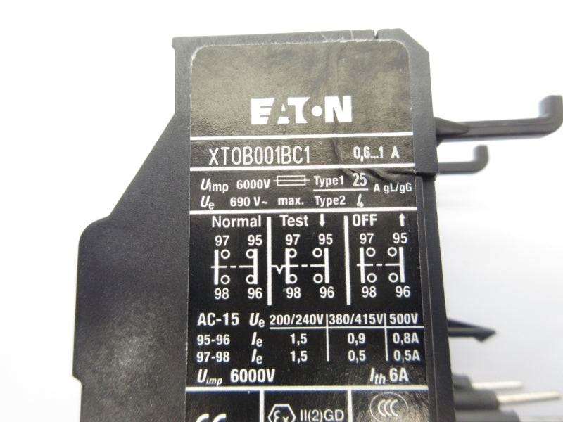 EATON XTOB001BC1 0.6-1A NSNP