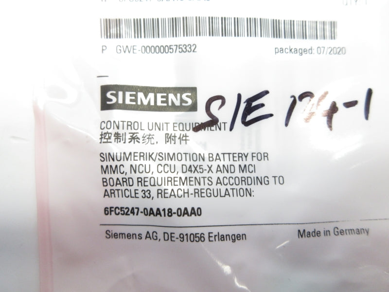 SIEMENS 6FC5247-0AA18-0AA0 NSMP