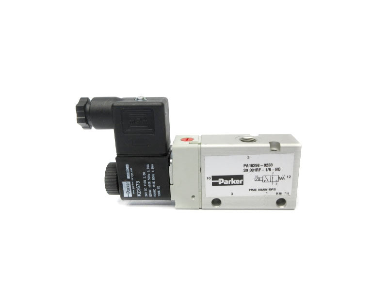 PARKER PA10298-0233 S9381RF-1/8-N0 24VDC 145PSI NSNP