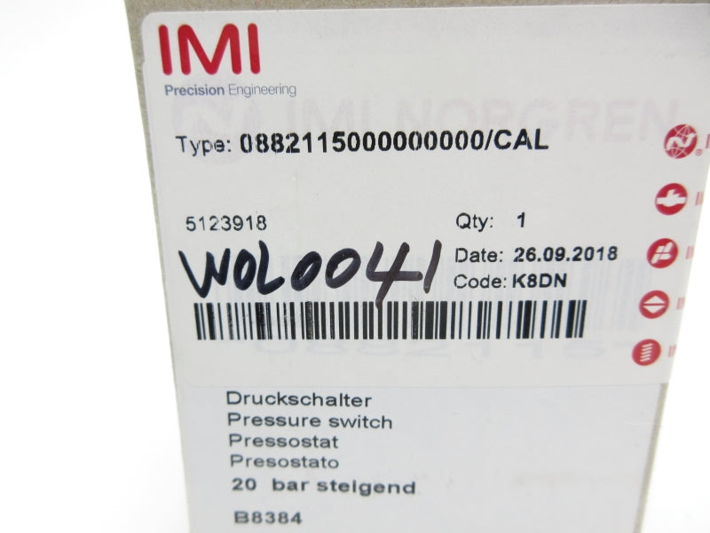 IMI NORGREN 0882115000000000/CAL NSMP