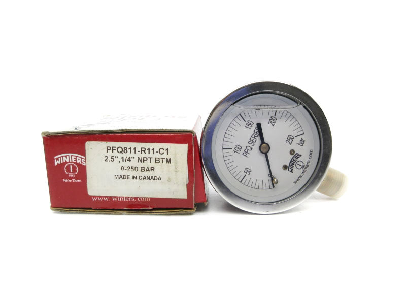 WINTERS PFQ811-R11-C1 0-250 2.5" NSMP