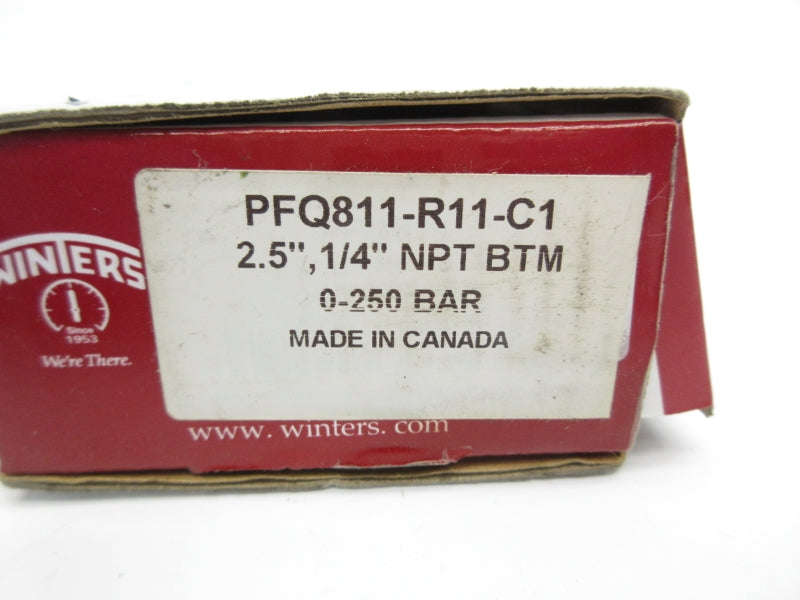 WINTERS PFQ811-R11-C1 0-250 2.5" NSMP