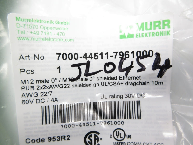 MURR ELEKTRONIK 7000-44511-7961000 60VDC 4A NSMP