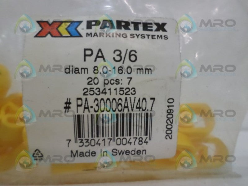 PARTEX PA 3/6  NSMP