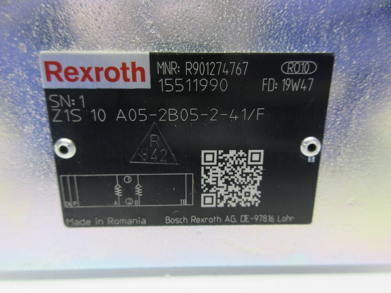 REXROTH Z1S10A05-2B05-2-41/F R901274767 NSNP
