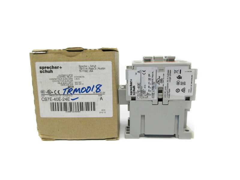 SPRECHER+SCHUH CS7E-40E-24E SER. A 24VDC 20A NSMP