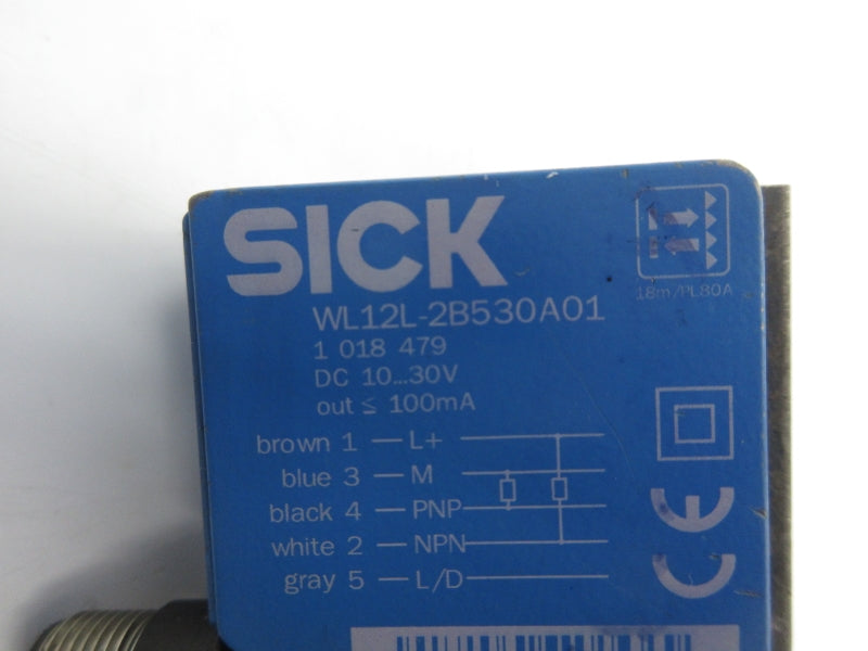 SICK WL12L-2B530A01 1018479 10-30VDC UNMP
