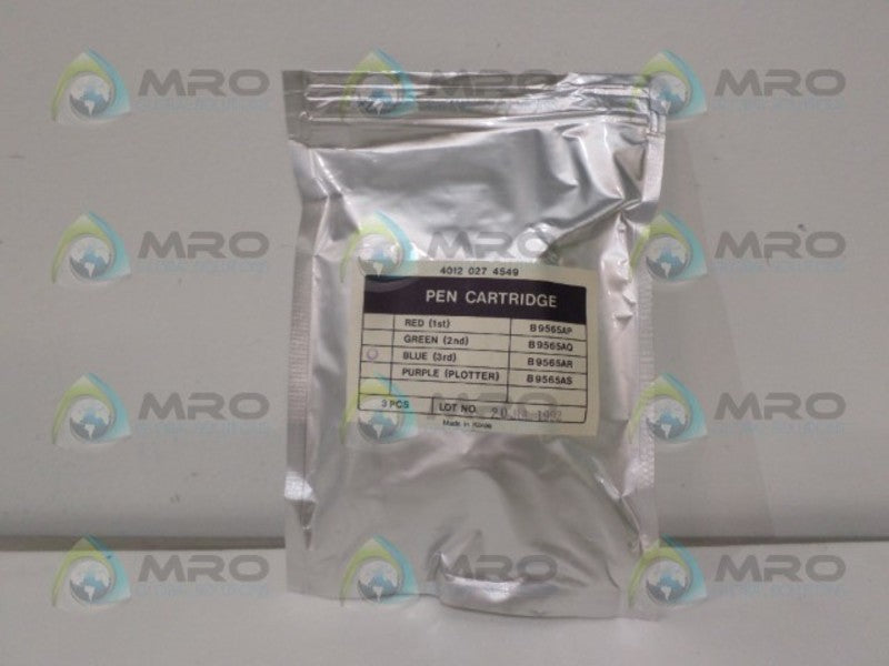 YOKOGAWA B9565AR BLUE PEN CARTRIDGES * FACTORY SEALED *