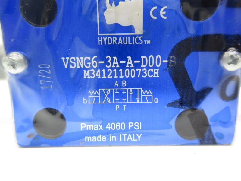 CONTINENTAL HYDRAULICS VSNG6-3A-A-D00-B M3412110073CH 4060PSI NSNP