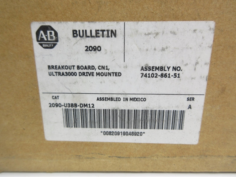 ALLEN BRADLEY 2090-U3BB-DM12 SER. A NSMP