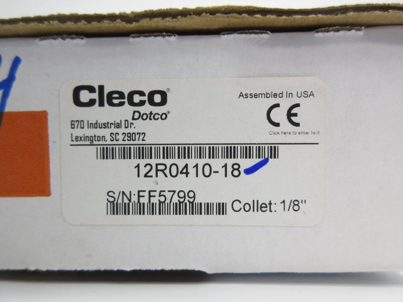 CLECO 12R0410-18 1/8" NSMP