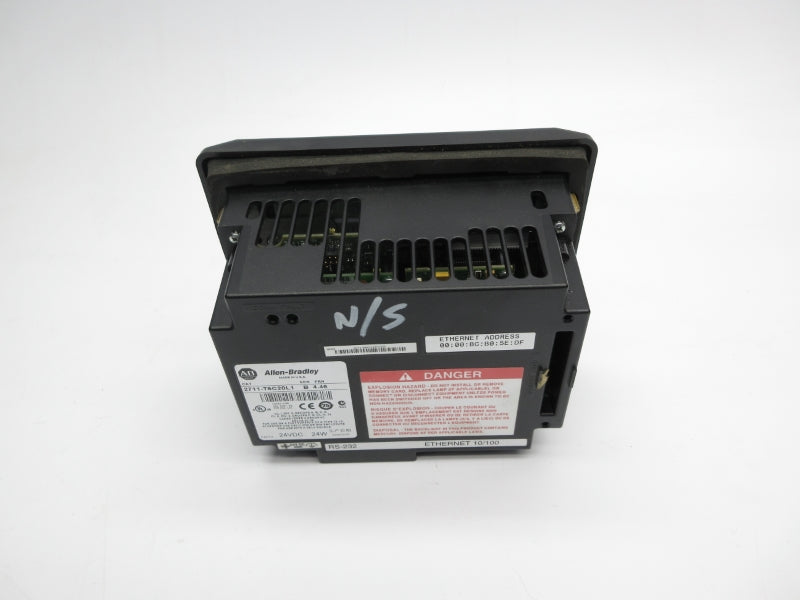 ALLEN BRADLEY 2711-T6C20L1 SER. B F/W 4.46 24VDC NSNP