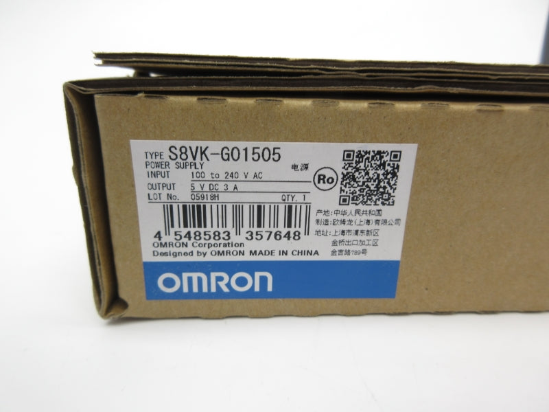 OMRON S8VK-G01505 100-240VAC 0.4A NSMP
