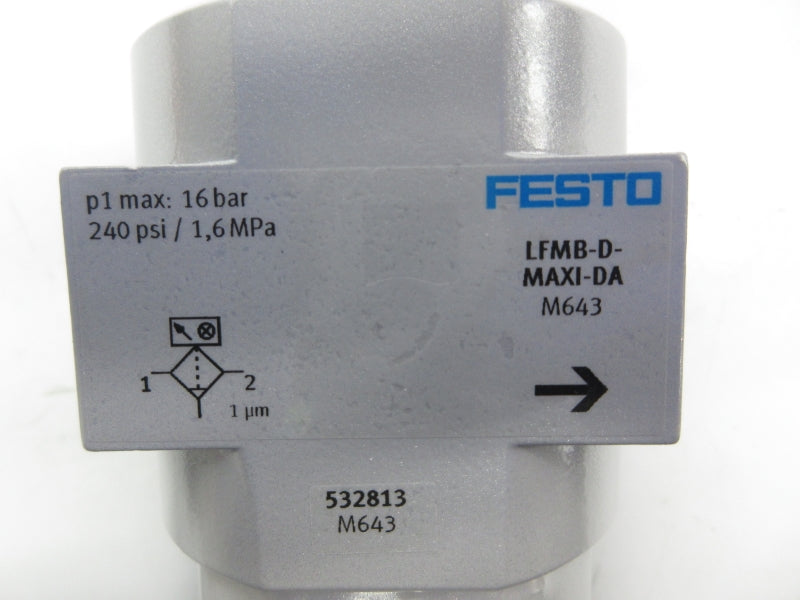 FESTO LFMB-D-MAXI-DA 532813 240PSI NSNP