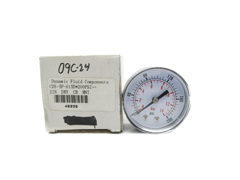 DYNAMIC FLUID CDS-5P-015D 0-200PSI NSMP
