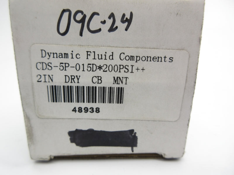 DYNAMIC FLUID CDS-5P-015D 0-200PSI NSMP