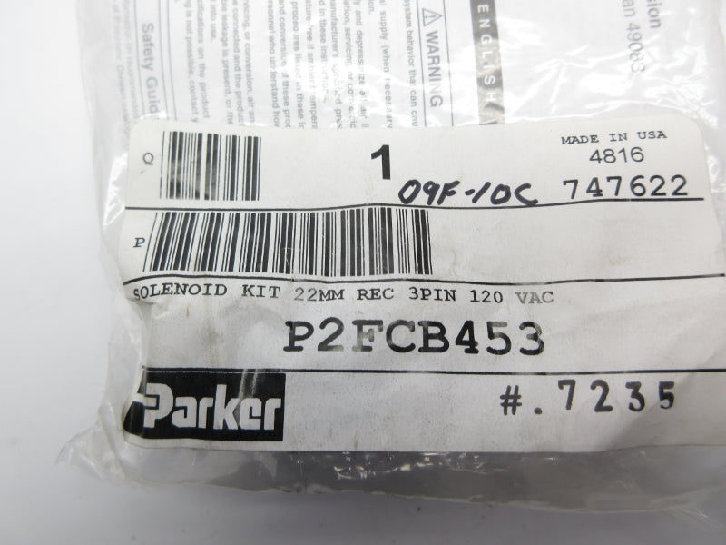 PARKER P2FCB453 120VAC NSMP