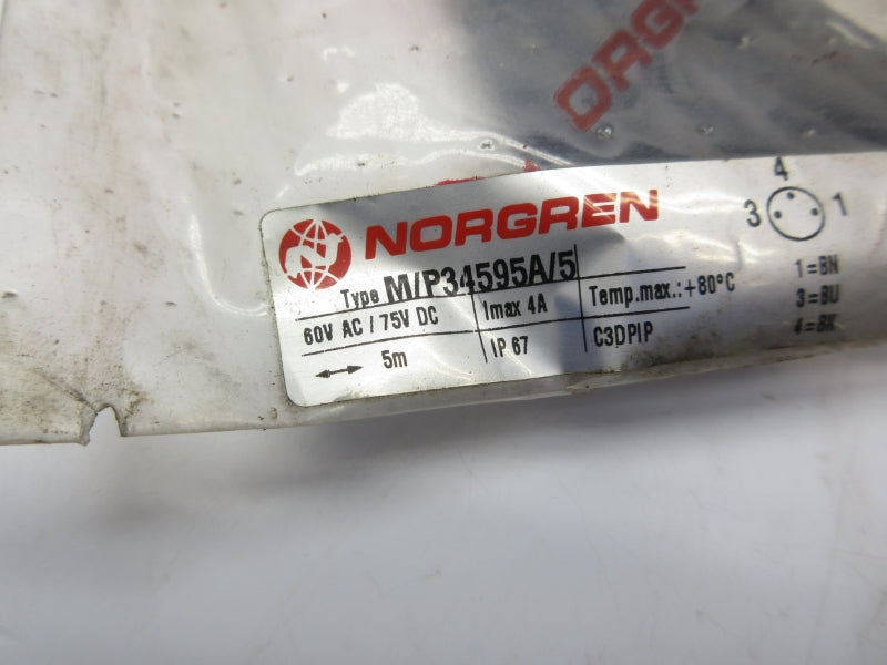 NORGREN M/P34595A/5 60VAC 4A NSMP