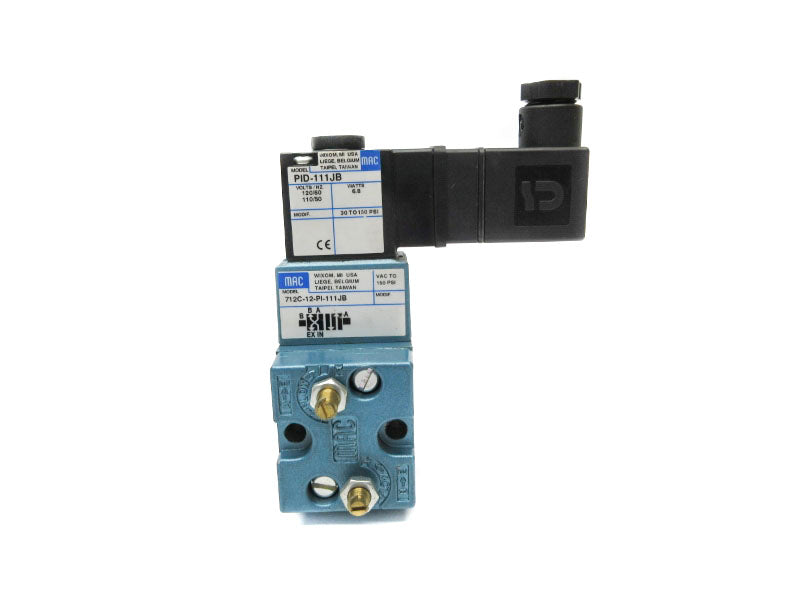 MAC 712C-12-PI-111JB 110/120V 30-150PSI UNMP