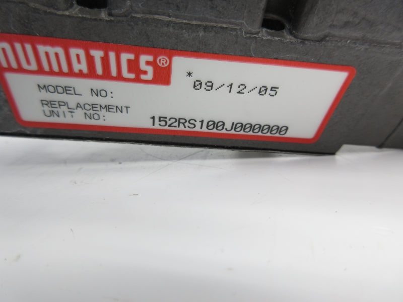 NUMATICS 152RS100J000000 NSNP
