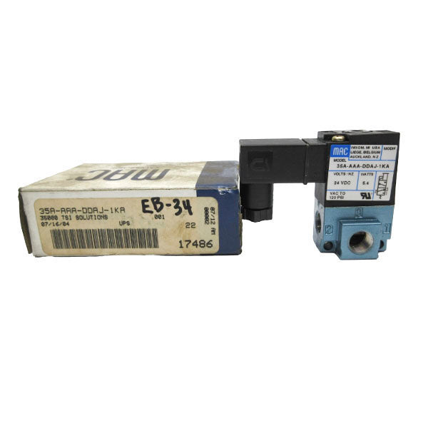 MAC 35A-AAA-DDAJ-1KA 24VDC 120PSI NSMP