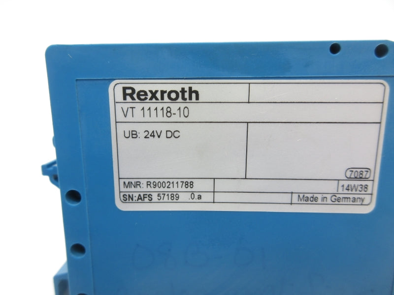 REXROTH VT11118-10 24VDC NSNP