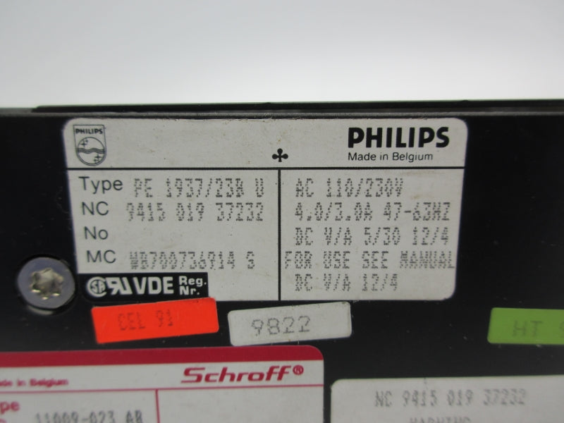 PHILIPS PE1937/23BU 110/230VAC 4.0/3.0A NSNP