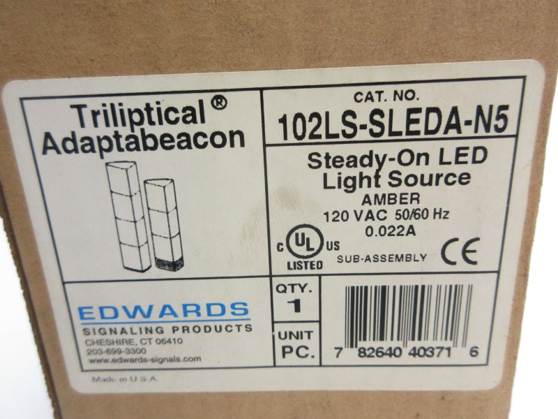 EDWARDS 102LS-SLEDA-N5 120VAC 0.022A NSMP