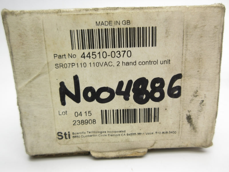 STI 44510-0370 SR07P110 110VAC NSMP