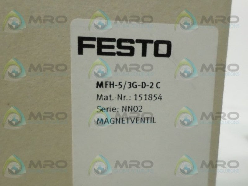 FESTO MFH-5/3G-D-2C PNEUMATIC SOLENOID VALVE  NSMP