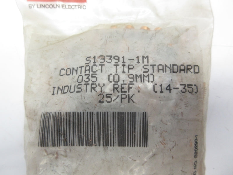 LINCOLN ELECTRIC S19391-1M (PKG OF 25) NSMP