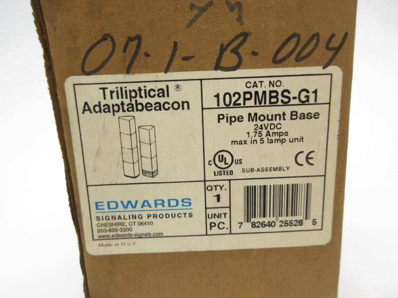 EDWARDS 102PMBS-G1 24VDC 1.75A NSMP