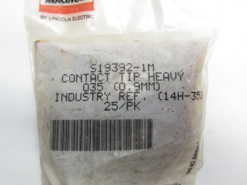 LINCOLN ELECTRIC S19392-1M (PKG OF 25) NSMP