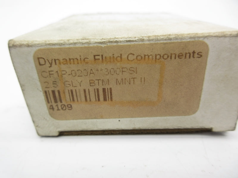 DYNAMIC FLUID CF1P-020A 300PSI NSMP