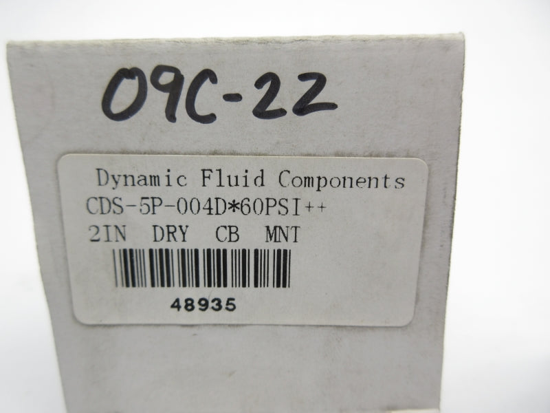 DYNAMIC FLUID CDS-5P-004D 60PSI NSMP