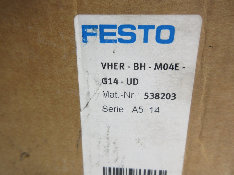 FESTO VHER-BH-M04E-G14-UD 538203 NSMP