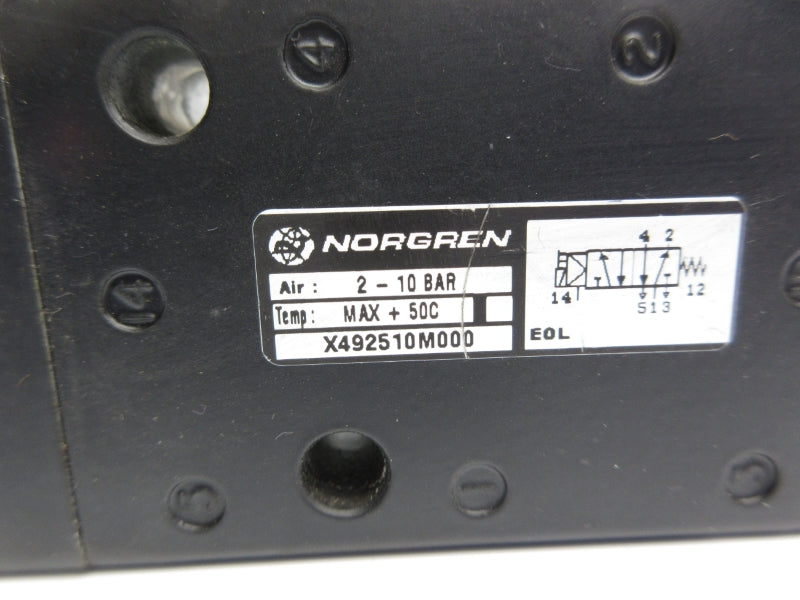 NORGREN X492510M000 NSNP