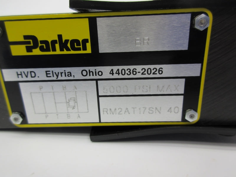 PARKER RM2AT17SN40 5000PSI NSNP