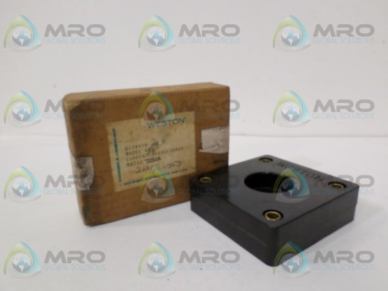 WESTON 605 CURRENT TRANSFORMER RATIO 200/5  NSMP