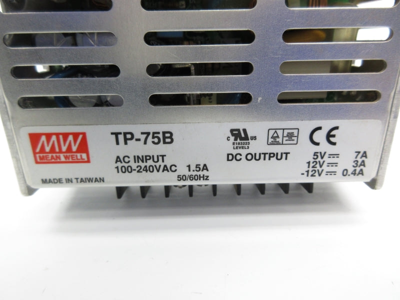 MEAN WELL TP-75B 100-240VAC 1.5A NSNP