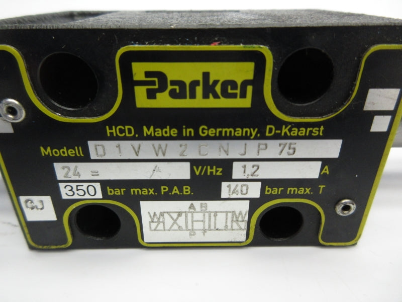PARKER D1VW2CNJP75 24V UNMP
