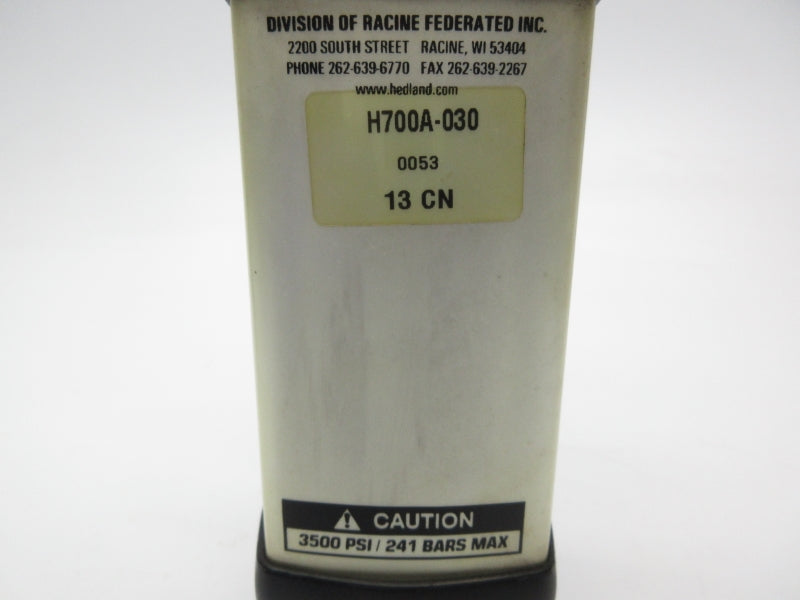 HEDLAND H700A-030 3500PSI NSNP