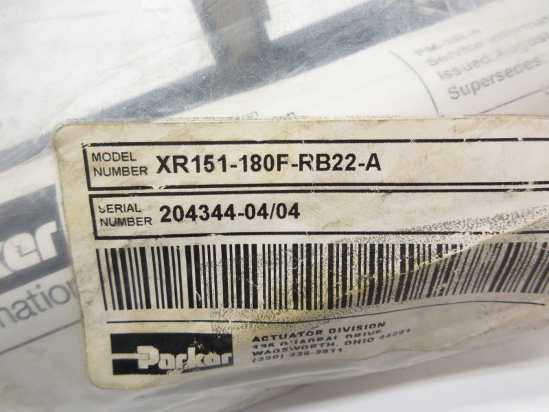 PARKER XR151-180F-RB22-A NSMP