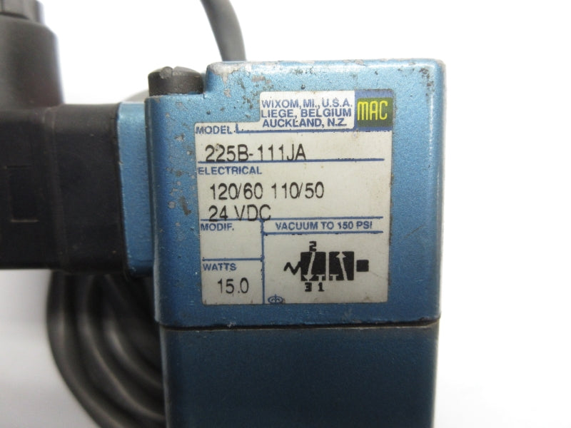 MAC 225B-111JA 110/120V 150PSI UNMP