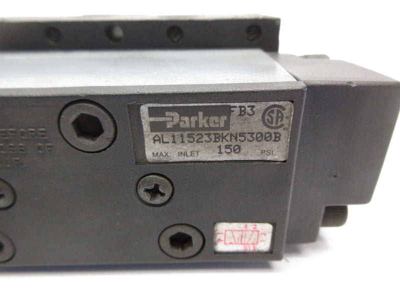 PARKER AL11523BKN5300B 110/120V 150PSI UNMP