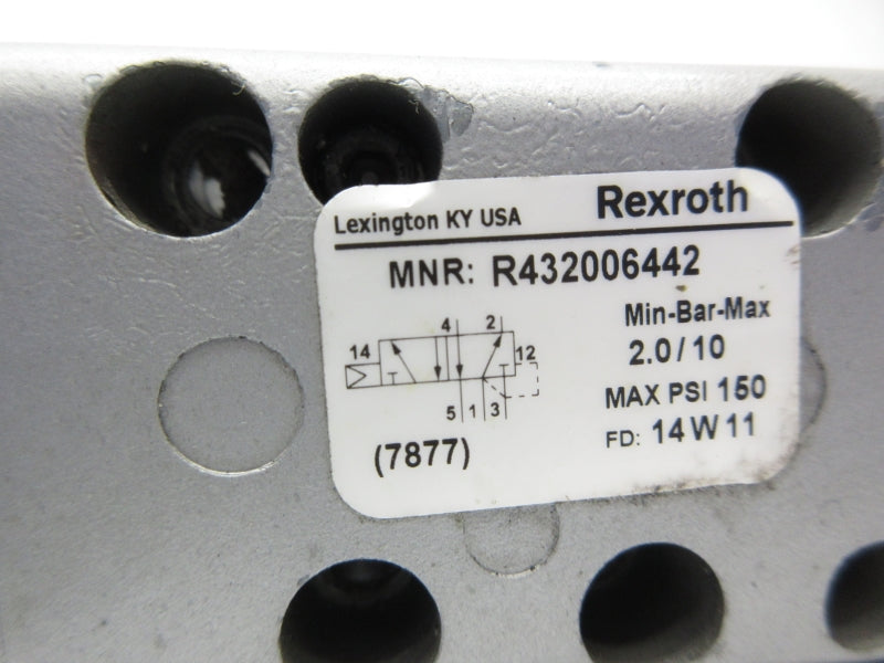 REXROTH R432006442 150PSI UNMP